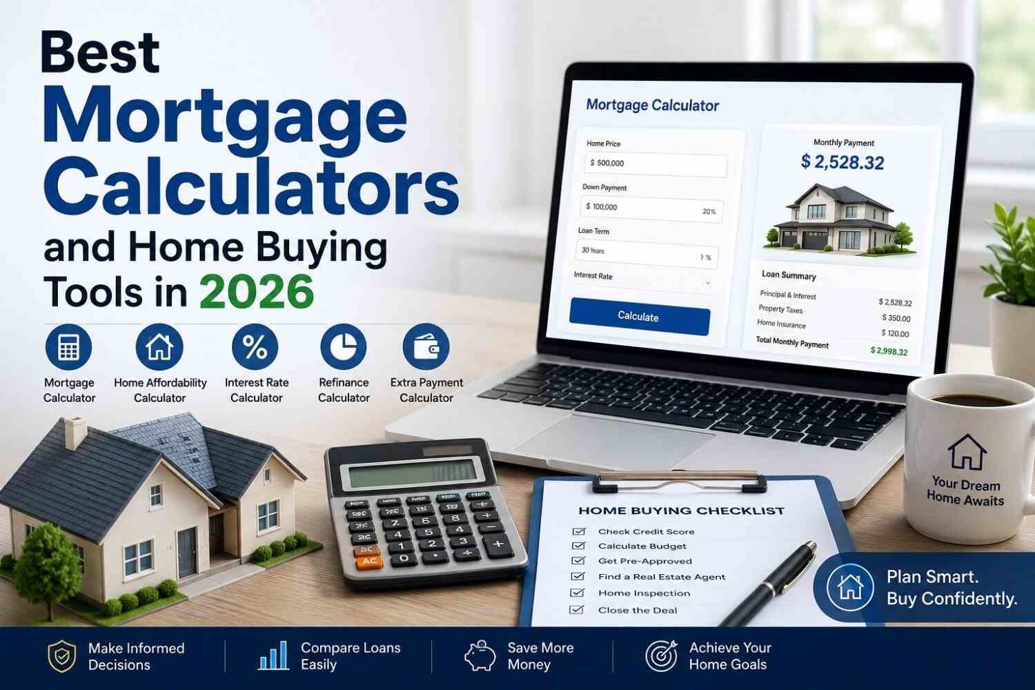 Best Mortgage Calculators and Home Buying Tools in 2026