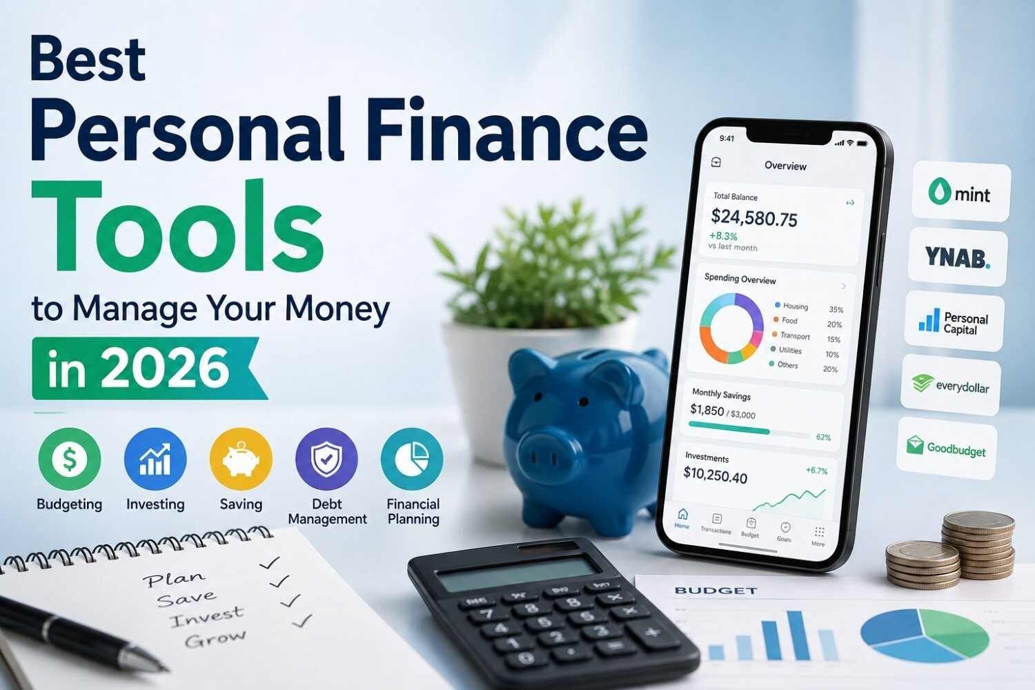 Best Personal Finance Tools to Manage Your Money in 2026