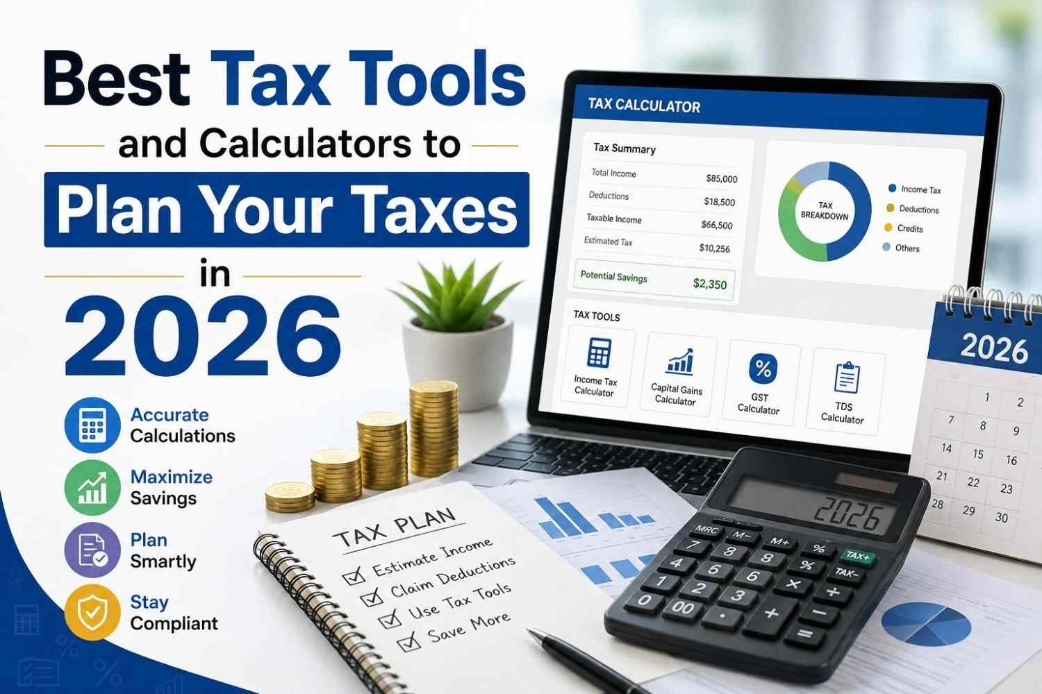 Best Tax Tools and Calculators to Plan Your Taxes in 2026